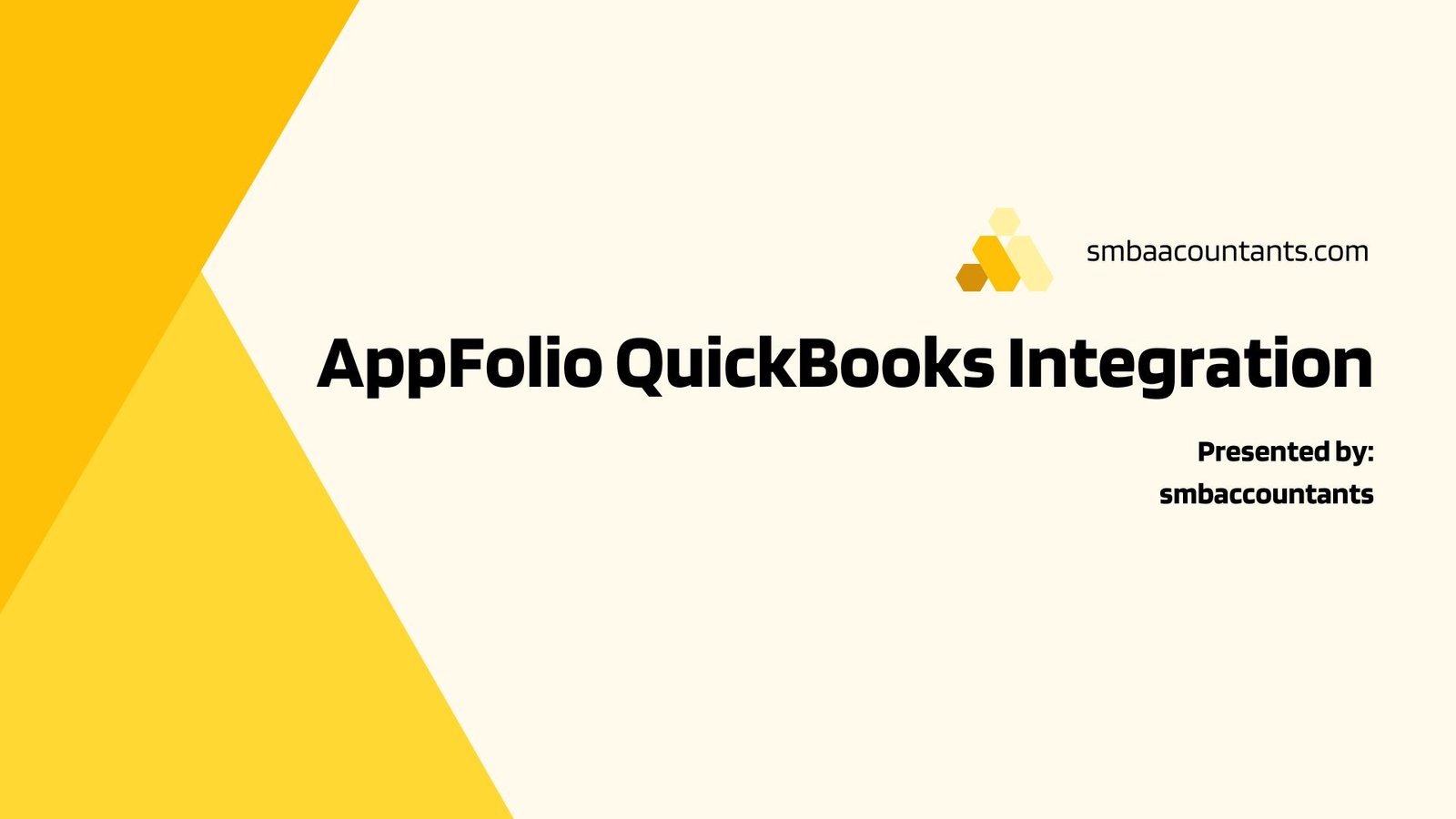 AppFolio QuickBooks Integration