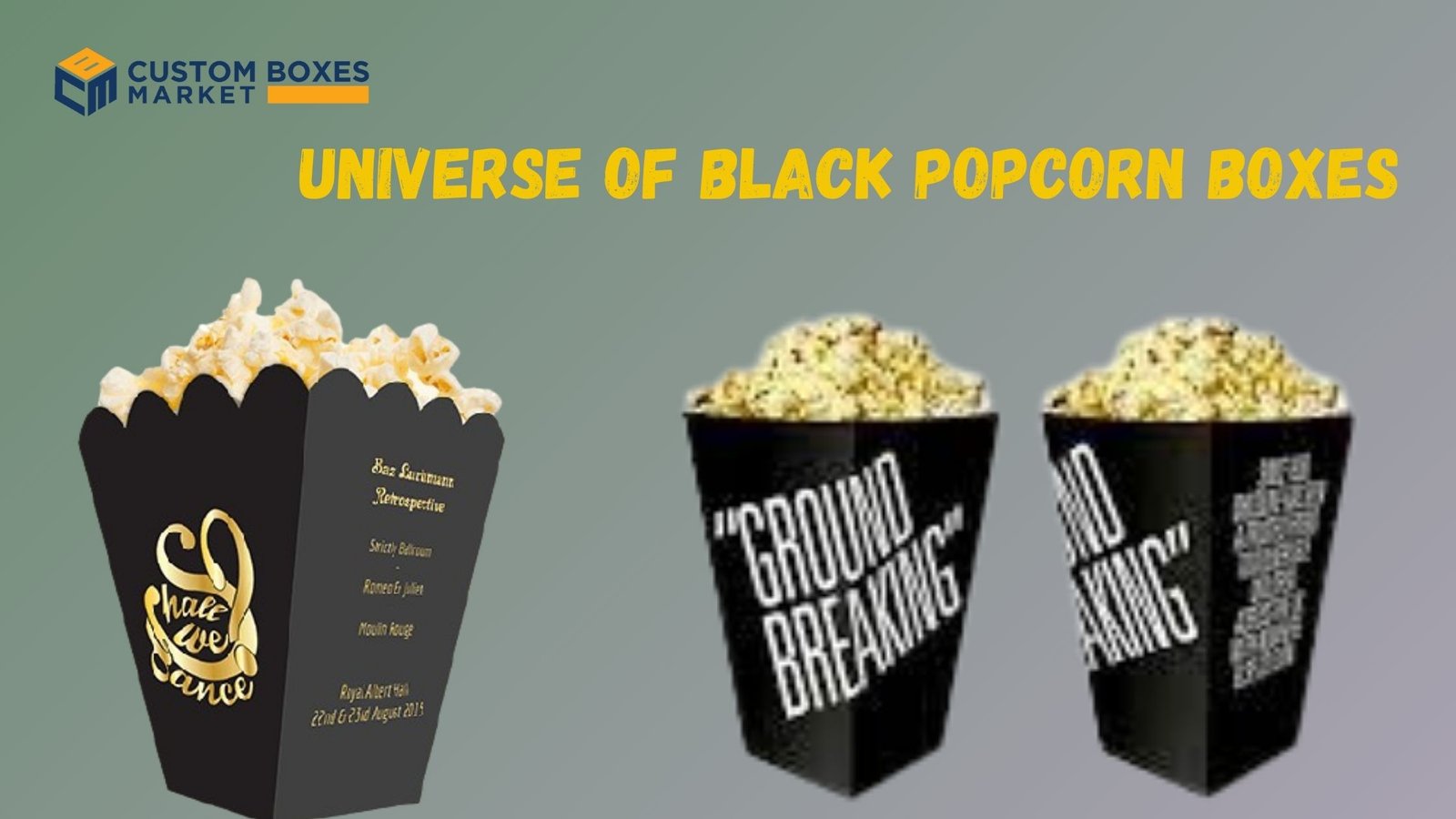 The Role Of Custom Popcorn Boxes In Brand Storytelling