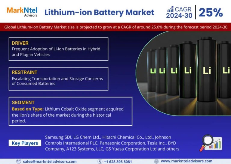 Lithium-ion Battery Market Forecast and Competitive Analysis