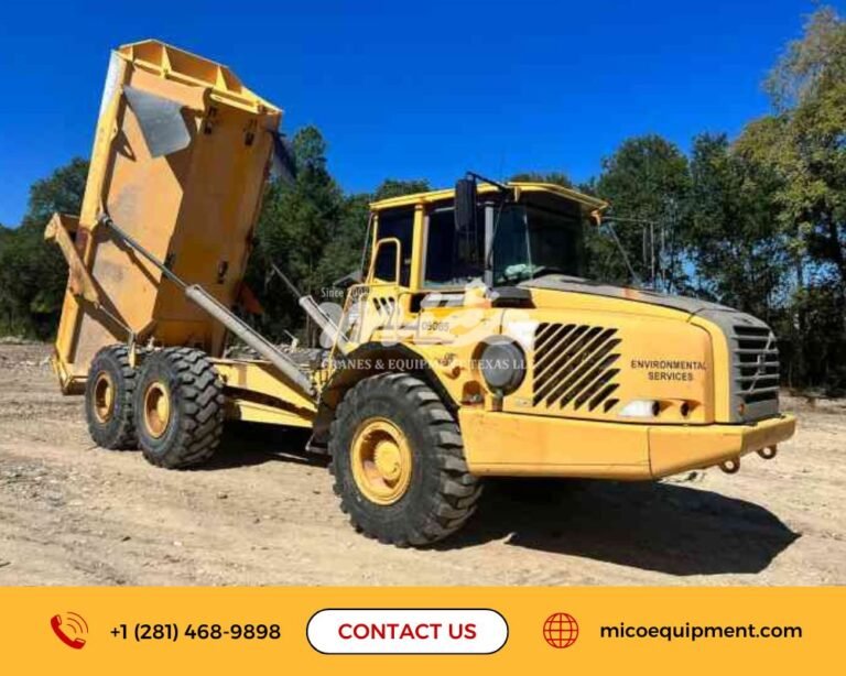 Used Articulated Dump Trucks for Sale in Houston Texas